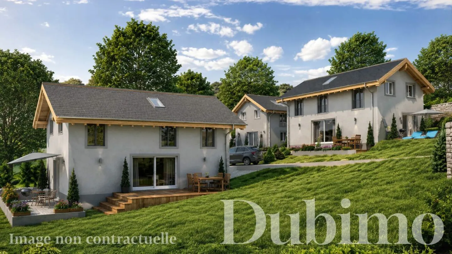 VILLAS INDIVIDUELLES DE 5.5 PIÈCES AVEC VUE SUR LA VALLÉE DU RHÔNE - Photo 5 of 9