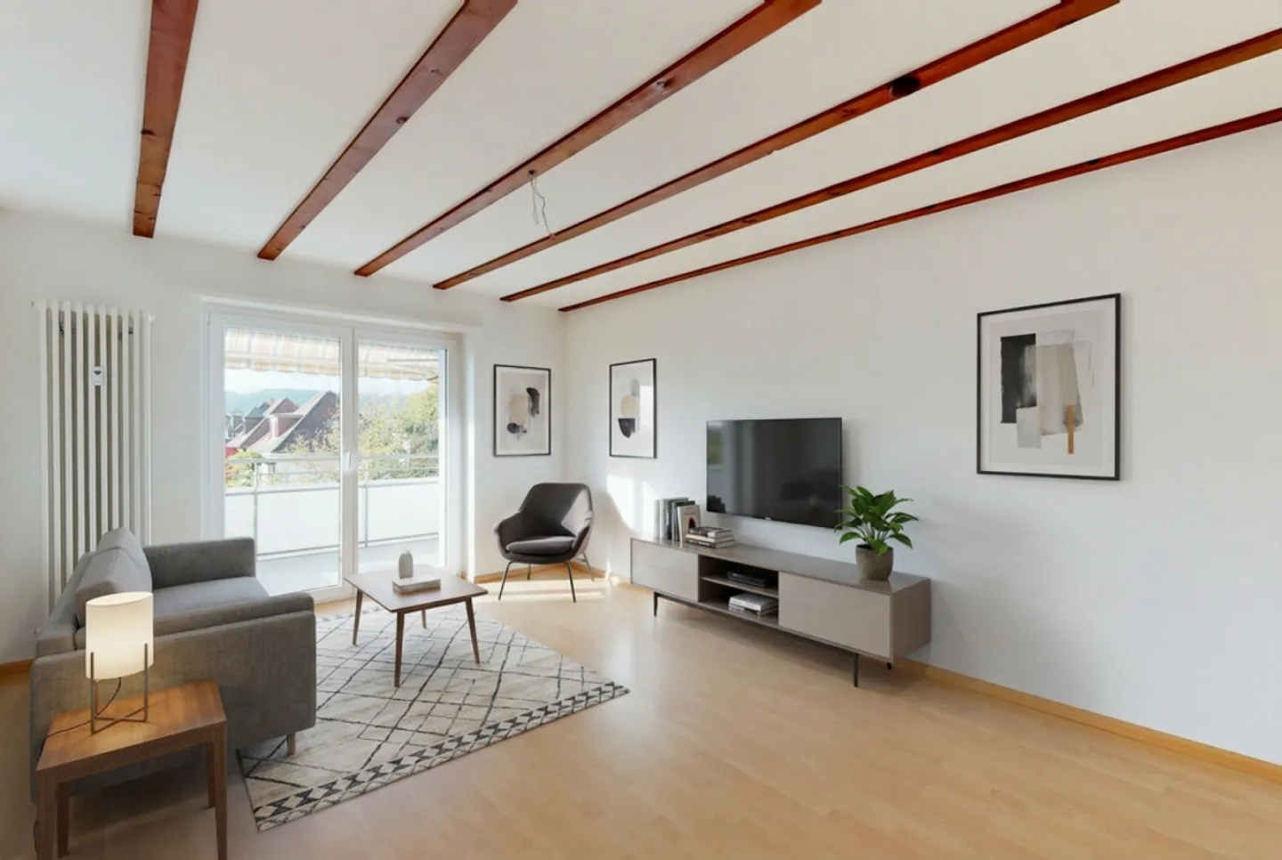 Appartamento soleggiato a Muttenz con balcone - Foto 3 di 12