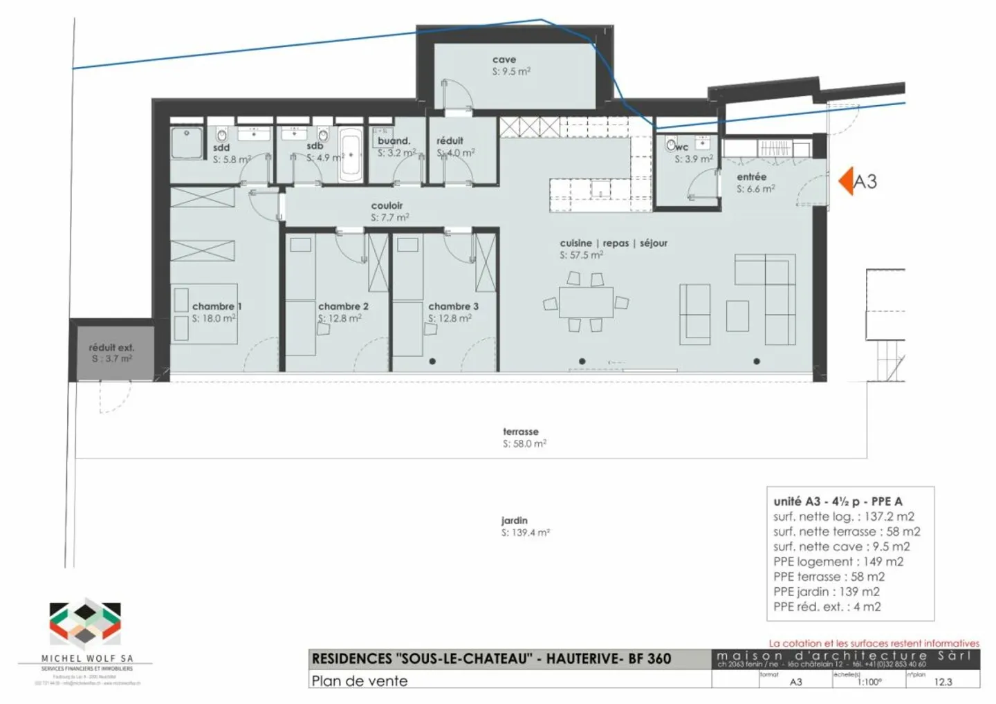 Résidences Sous-le-Château à Hauterive - Foto 7 di 7