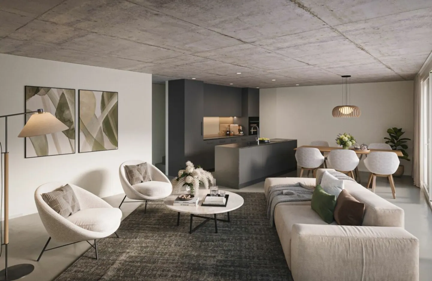 Stilvolles Reihenhaus mit urbanem Flair - Foto 4 von 6