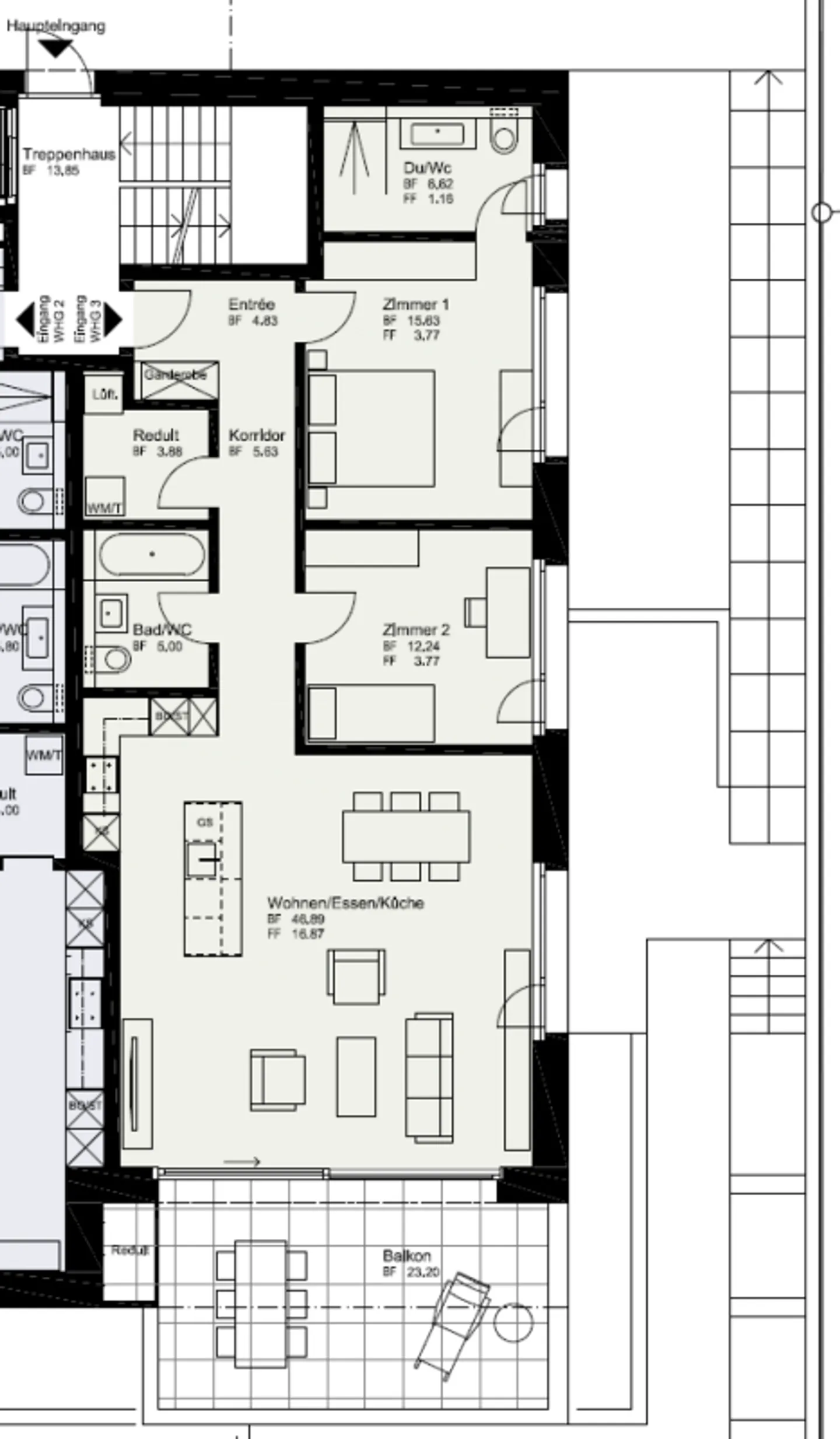Neubau-Eigentumswohnung mit Minergie-Zertifikat - Foto 6 von 7