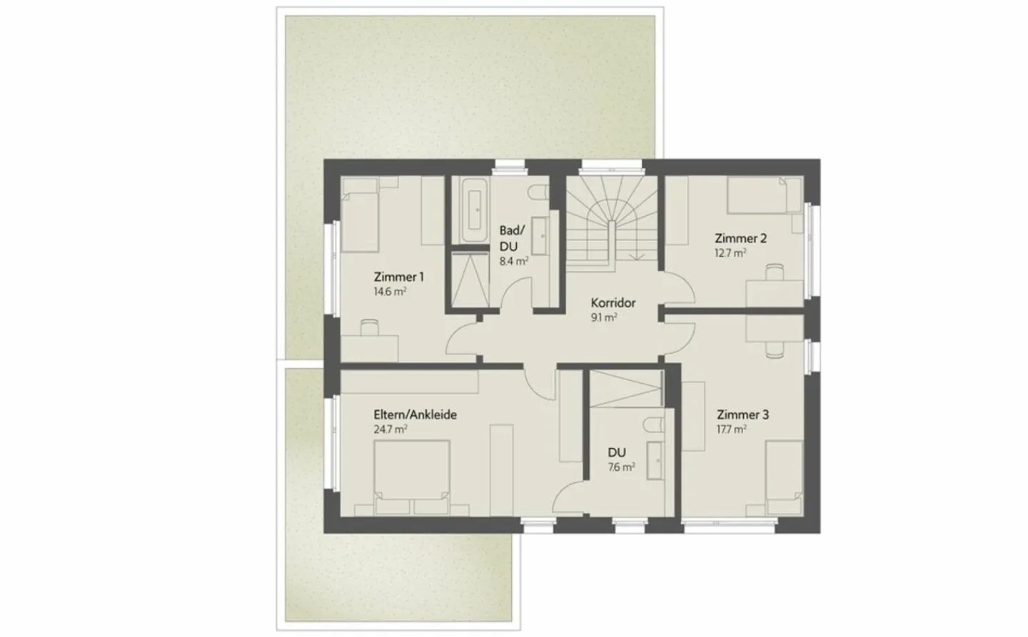 343 m² | 5.5-Zi.-Einfamilienhaus | Erstbezug - Foto 10 di 13