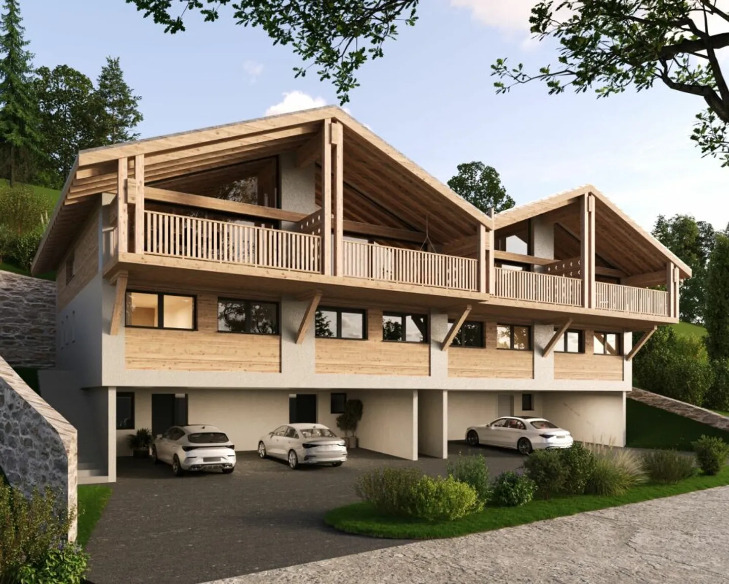 Promotion exclusive de 4 villas neuves à Euseigne - Hérémence - Photo 2 of 13