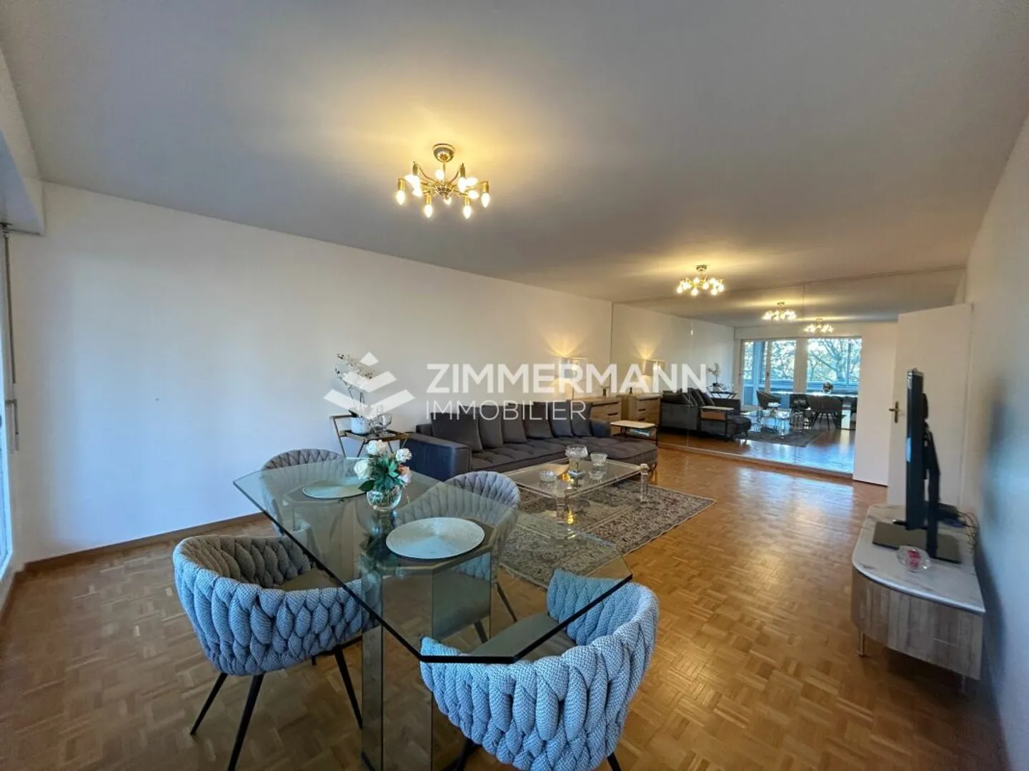 Sublime 4 pièces meublé dans une résidence à Chêne-Bougeries - Photo 1 sur 5