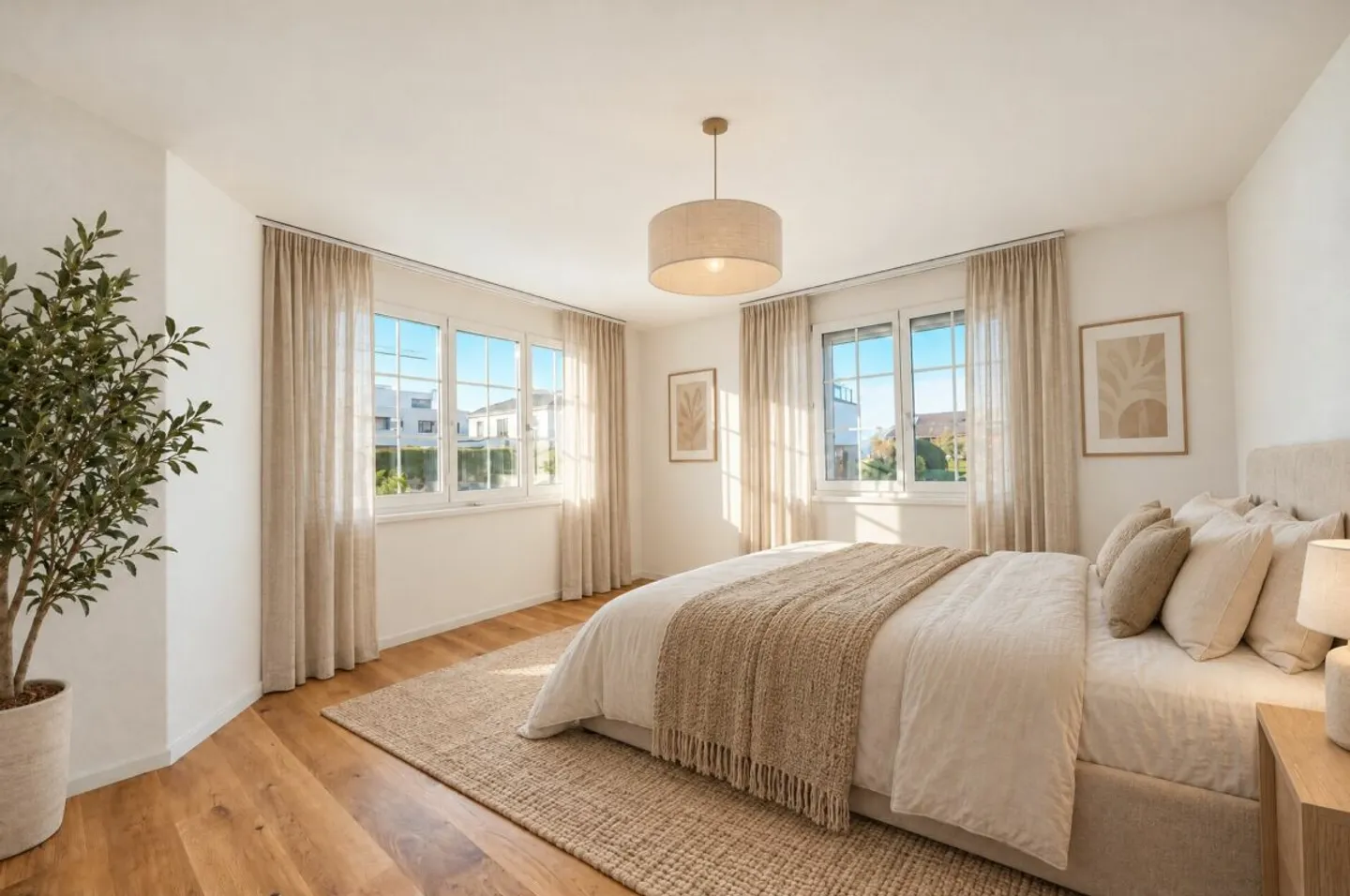 Frisch sanierte 4.5-Zimmer-Wohnung in Mörschwil mit Cheminée, Balkon und zwei Tiefgaragenplätzen - Foto 10 di 11