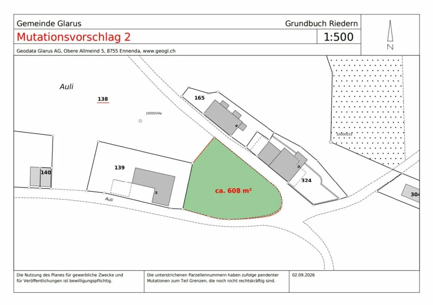 Terreno edificabile nel quartiere di Riedern nel comune di Glarona - Foto 2 di 2