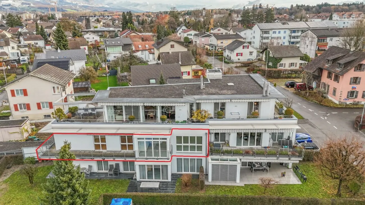 Vie confortable près de Solothurn - appartement lumineux de 4,5 pièces avec jardin d'hiver et balcon - Photo 1 sur 13