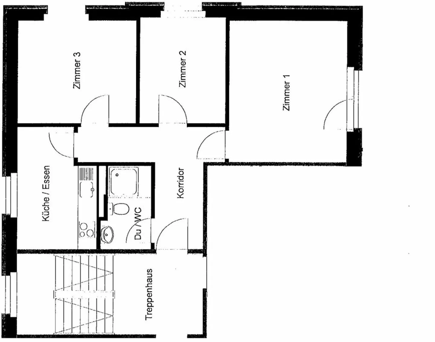 Beautiful, bright 3.0-room apartment in a central location in St. Gallen - Photo 7 of 7