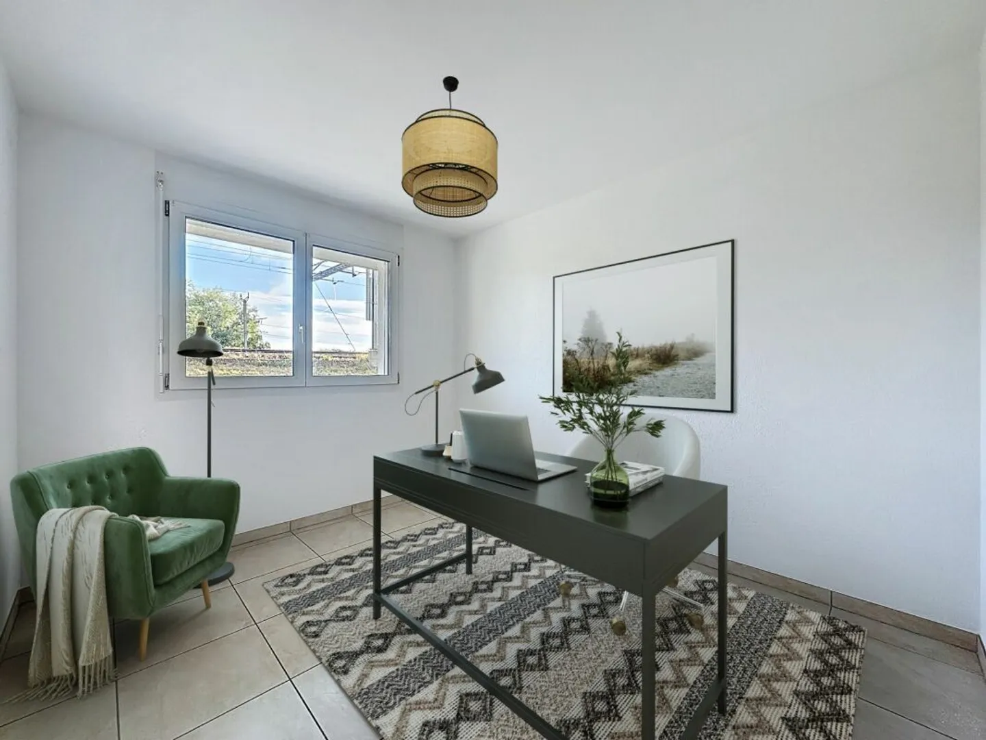 Appartement contemporain 4,5 pièces - Photo 10 sur 13