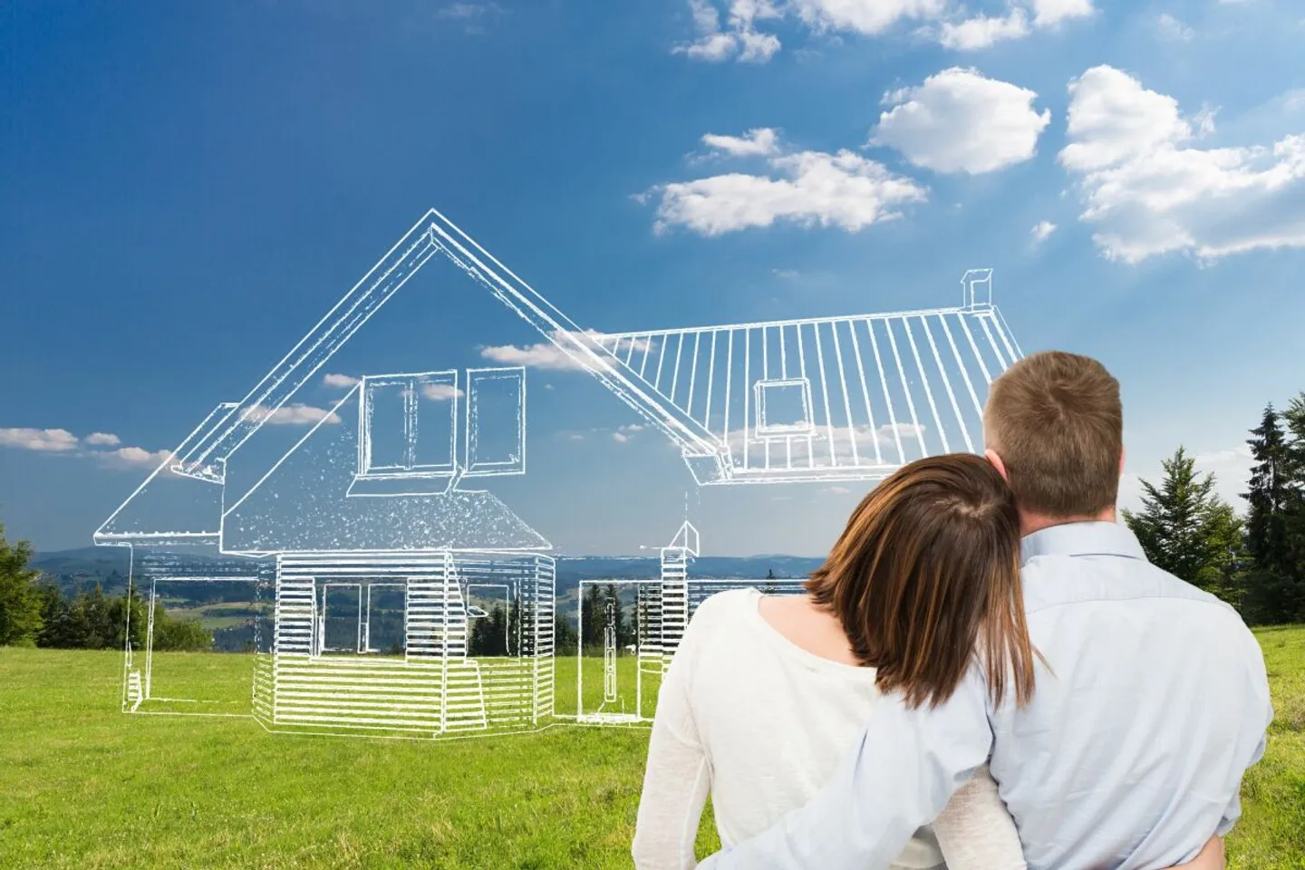 Building land 1,005 m² with approved 6.5-room single-family house - Photo 1 of 6