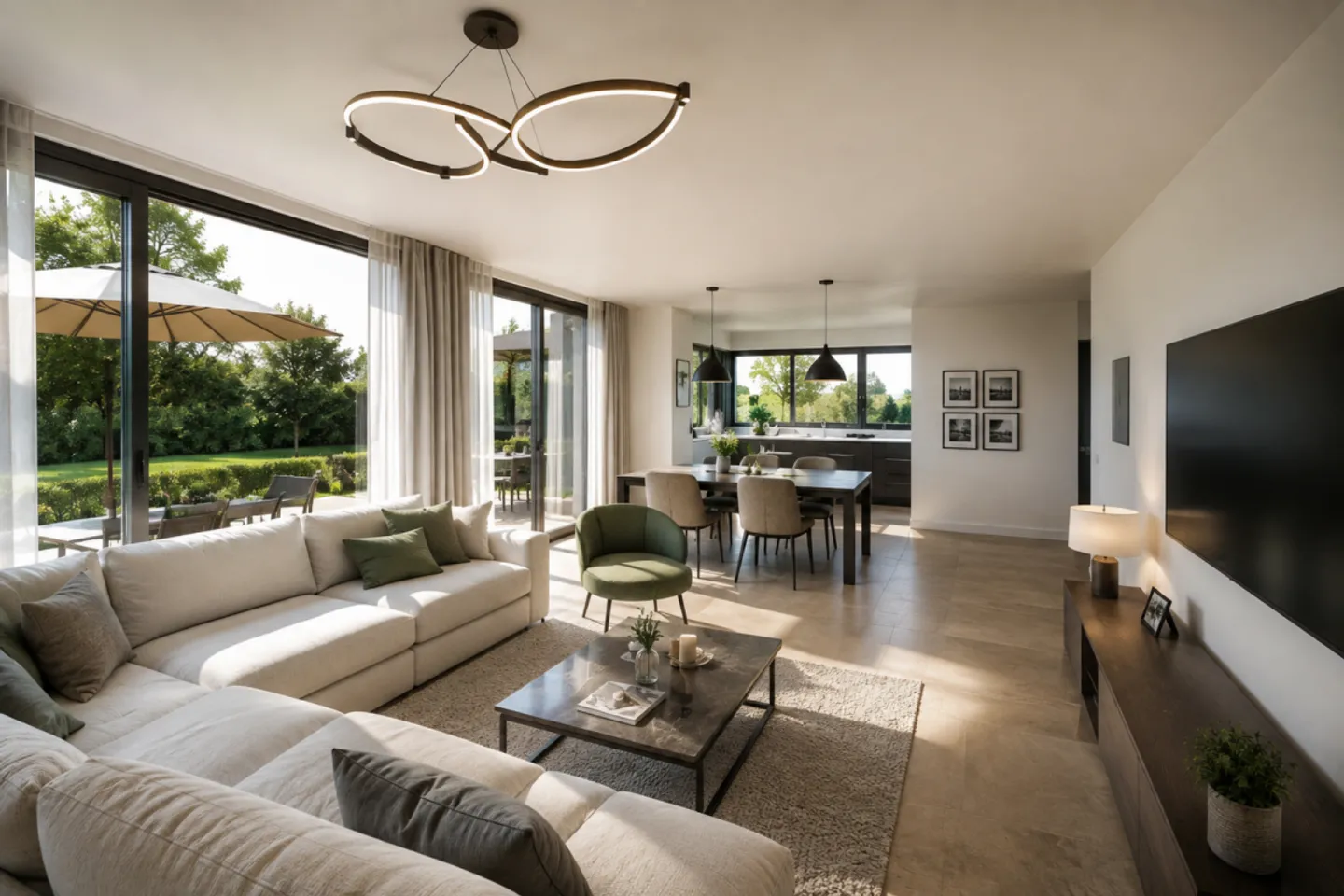 Ultima villa con giardino di 4,5 stanze, ambiente verde e finiture di alta gamma! - Foto 3 di 7