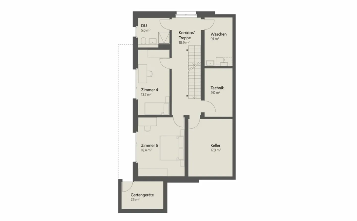 392 m² | 7.5-Zi.-Einfamilienhaus | Am Wellenberg - Foto 10 di 13