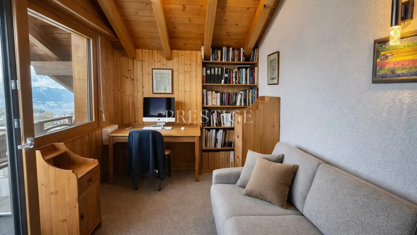 Panoramic Chalet in Montana for Year-Round Rent - Breathtaking View of the Alps - Photo 7 of 13