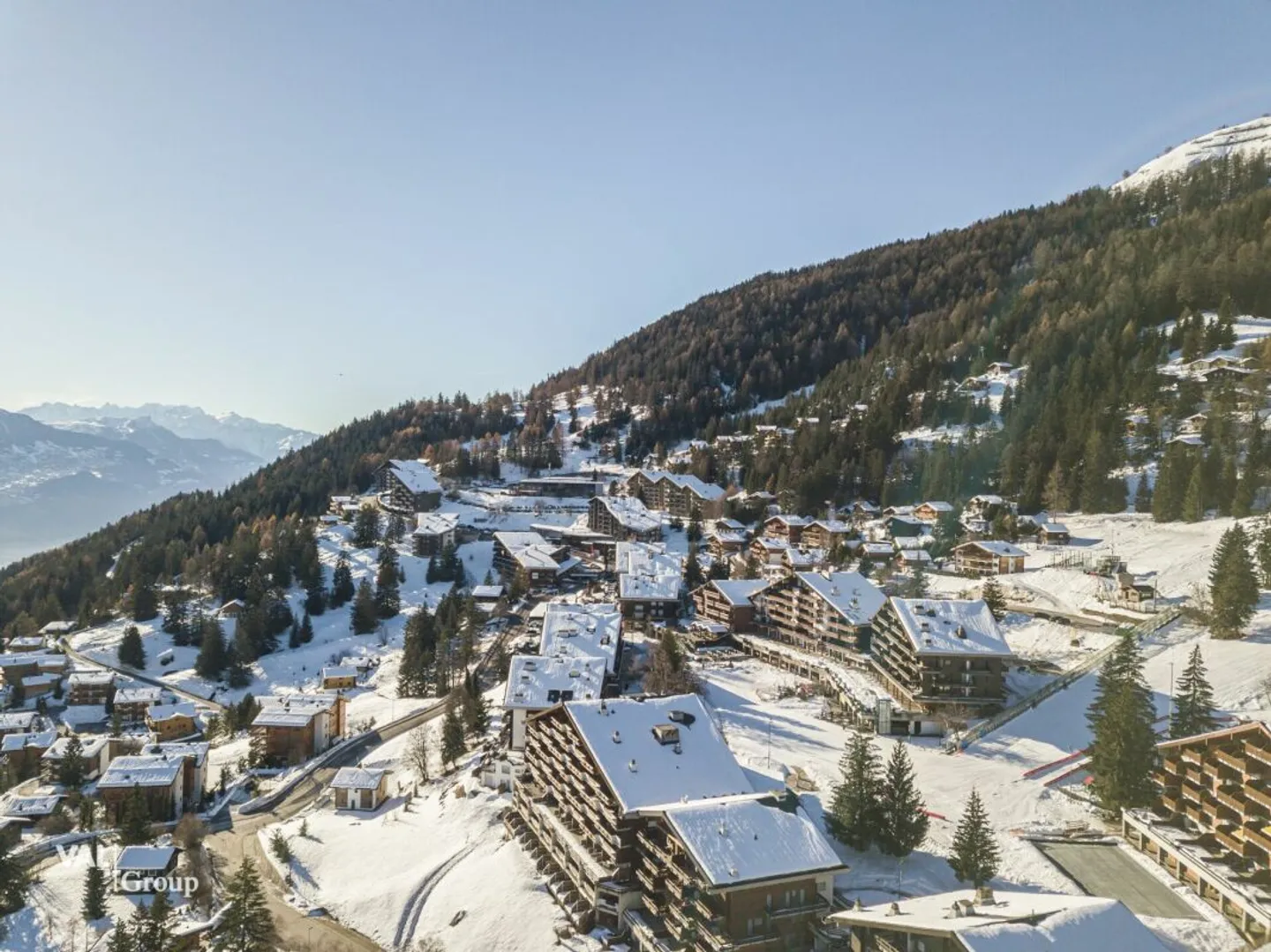 Terrain à bâtir à Anzère, vue panoramique - Photo 8 sur 8