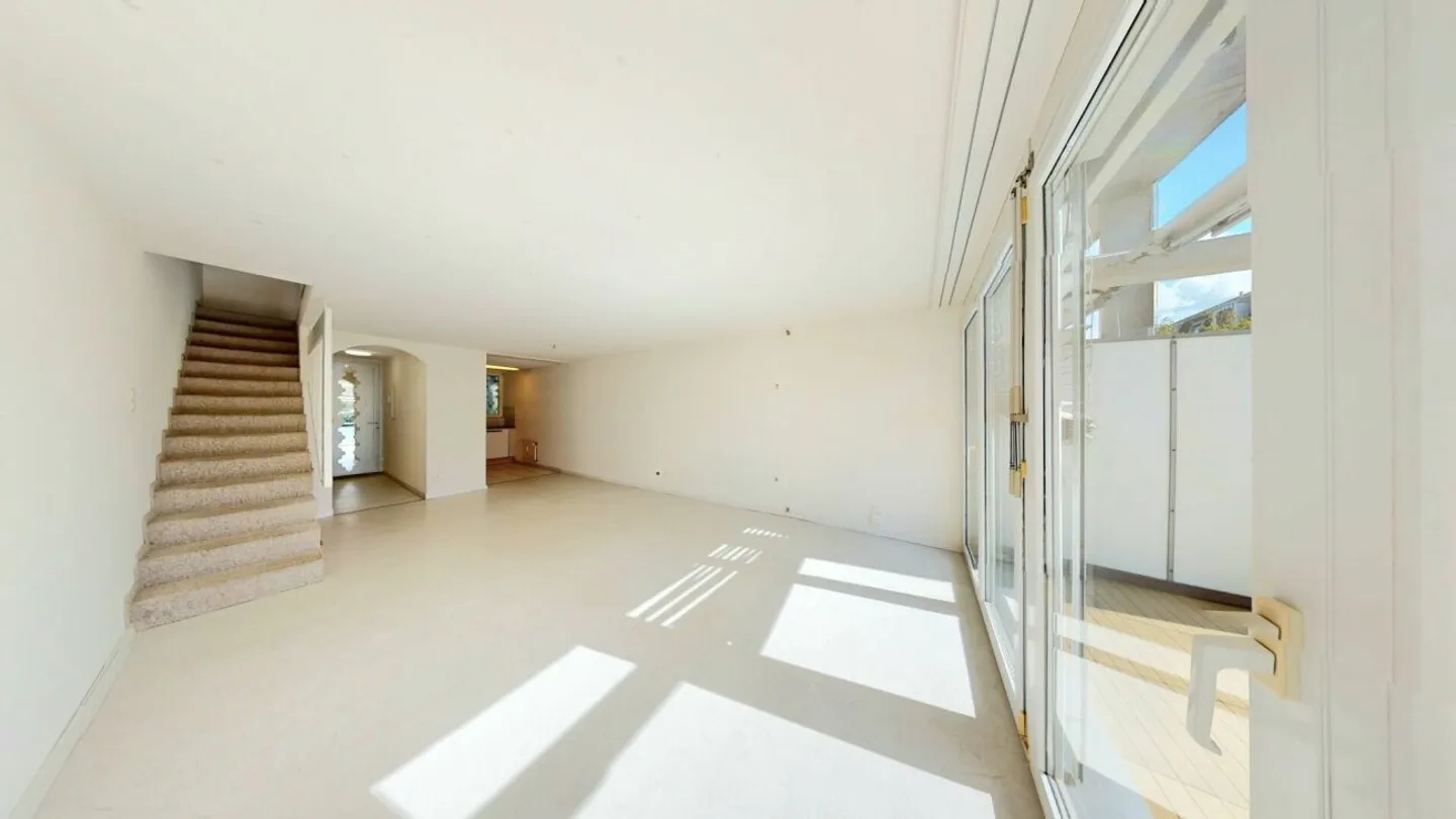 Living on two levels! Charming 3.5 room maisonette with a view of the greenery - Photo 3 of 13