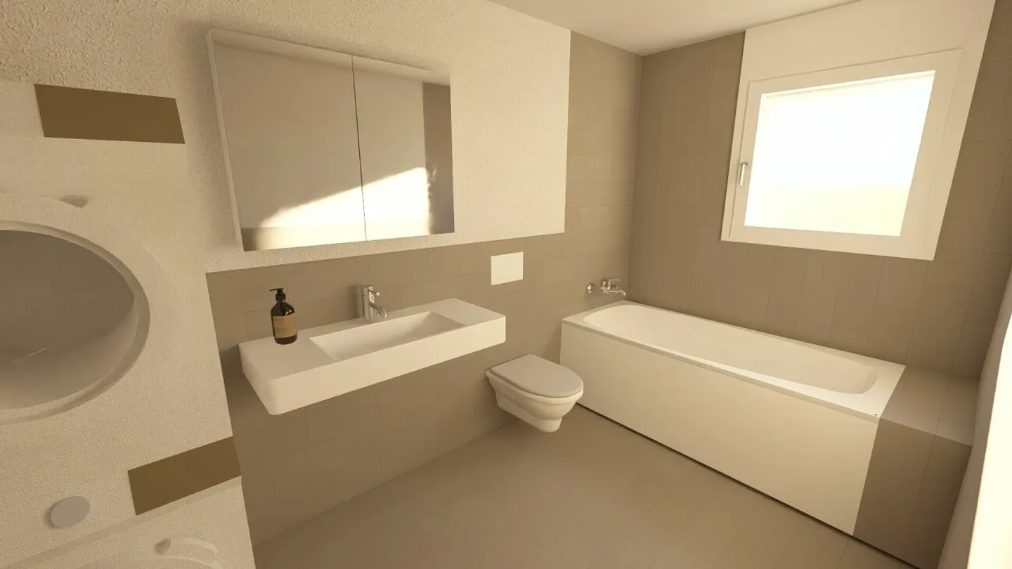 Grosszügige Attikawohnung in Langnau - Foto 5 von 7