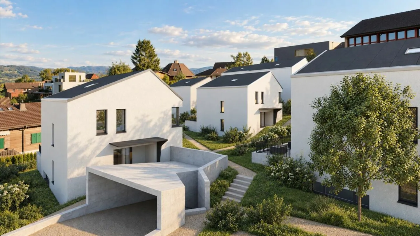 MAISON 1 | Maison individuelle moderne de 5,5 pièces dans un emplacement familial - Photo 3 sur 12
