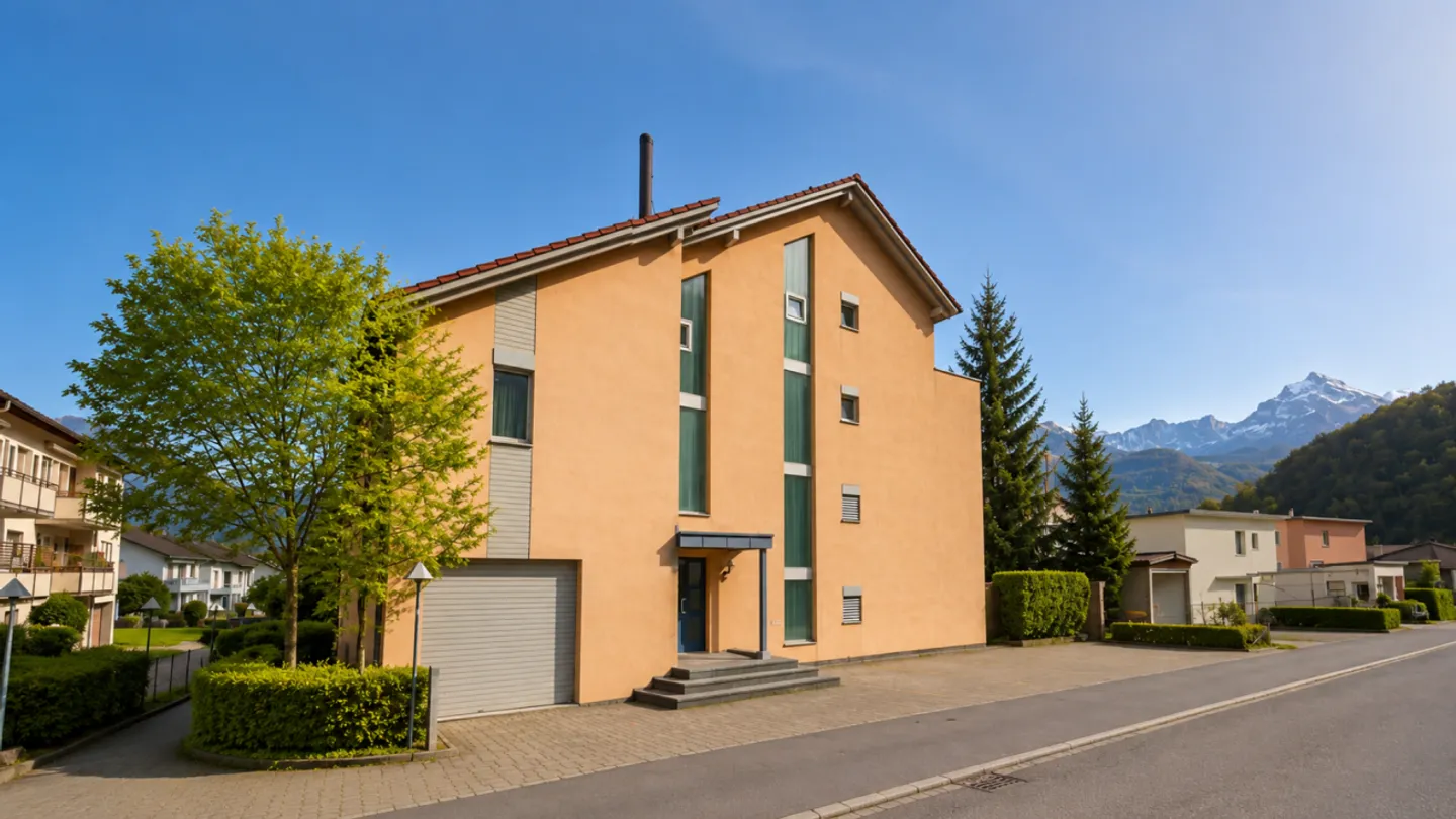Attico di 4,5 stanze a Niederurnen - Foto 1 di 10