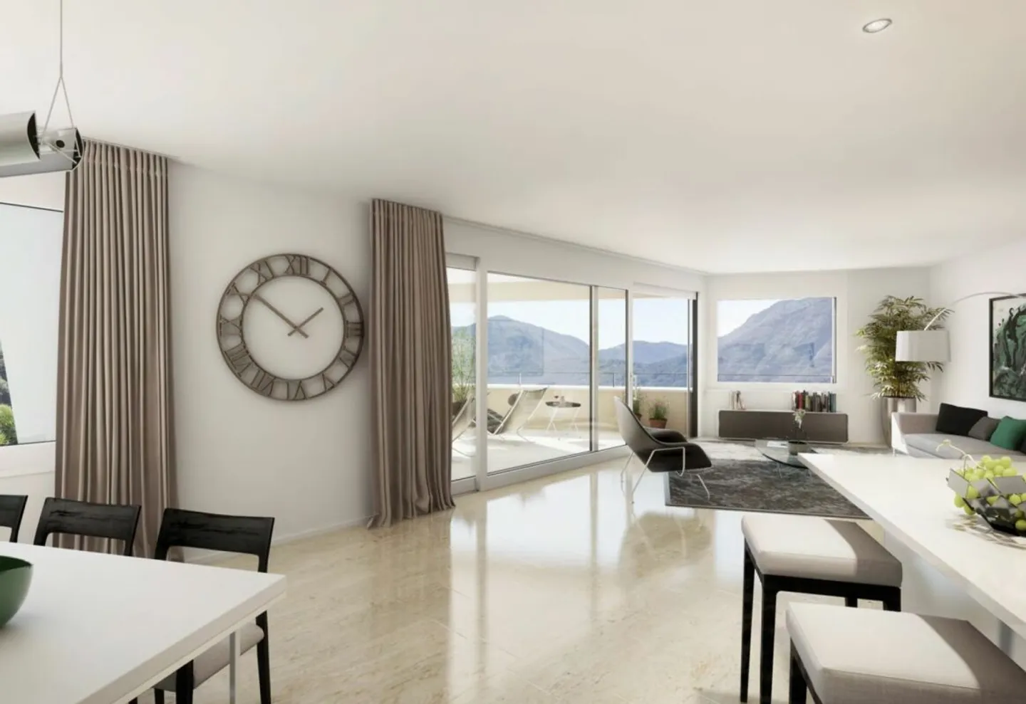 Appartement exclusif de 4,5 pièces avec vue sur le lac au Lago Maggiore à Gordola - Photo 6 sur 10