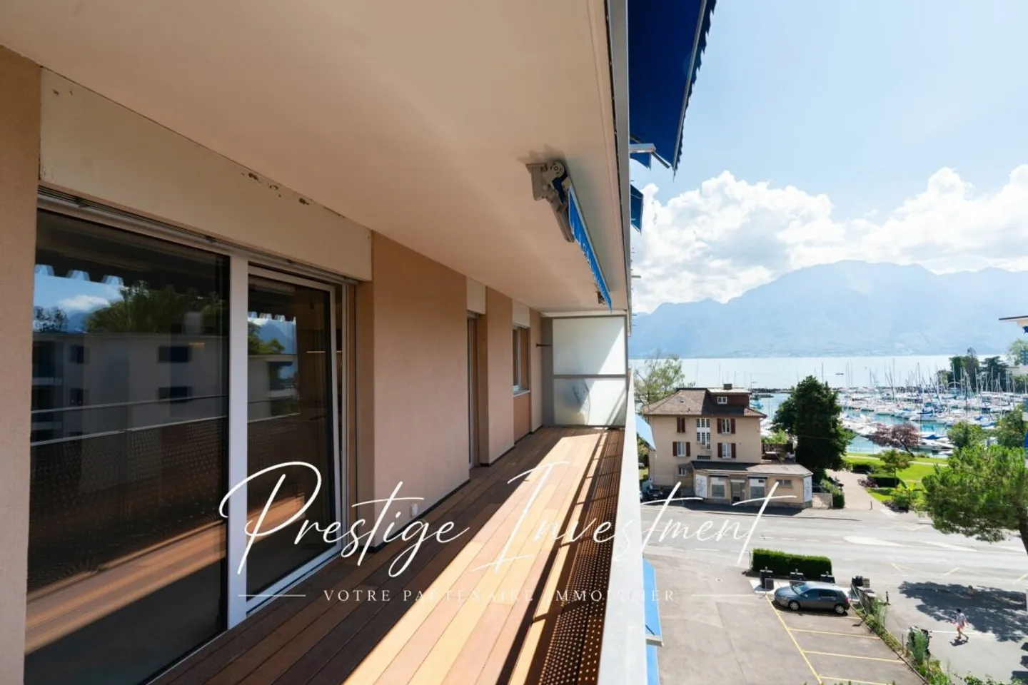3,5-ZIMMER-WOHNUNG AM FUSS DES GENFERSEE MONTREUX - Foto 1 von 13
