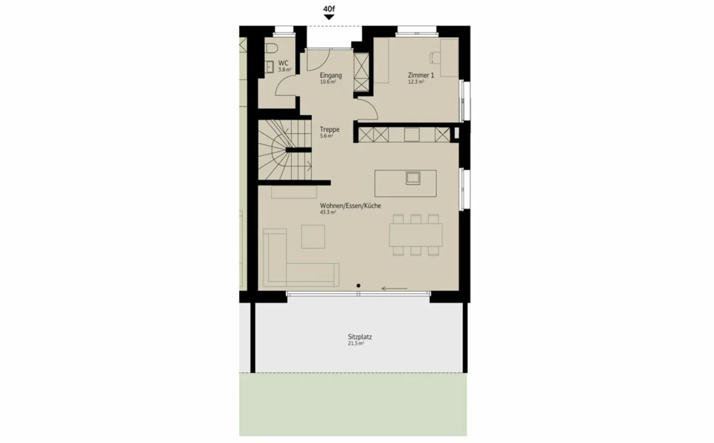 352 m² | 7.5-Zi.-Einfamilienhaus | Erstbezug - Photo 9 sur 13