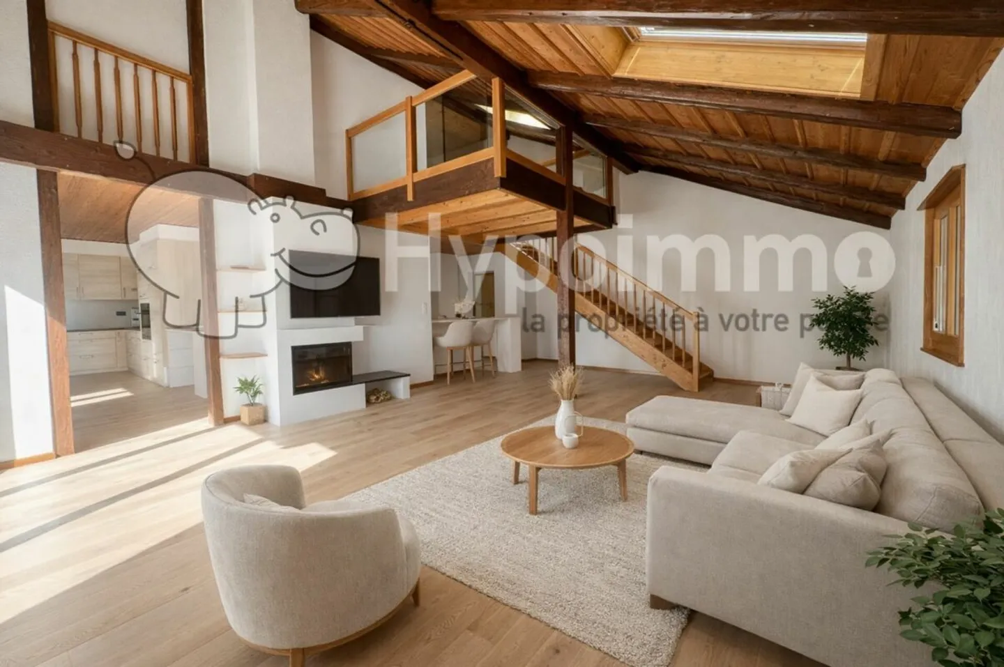 Wunderschöne Duplexwohnung von 182 m² mit Terrasse und Garten - Foto 1 von 13