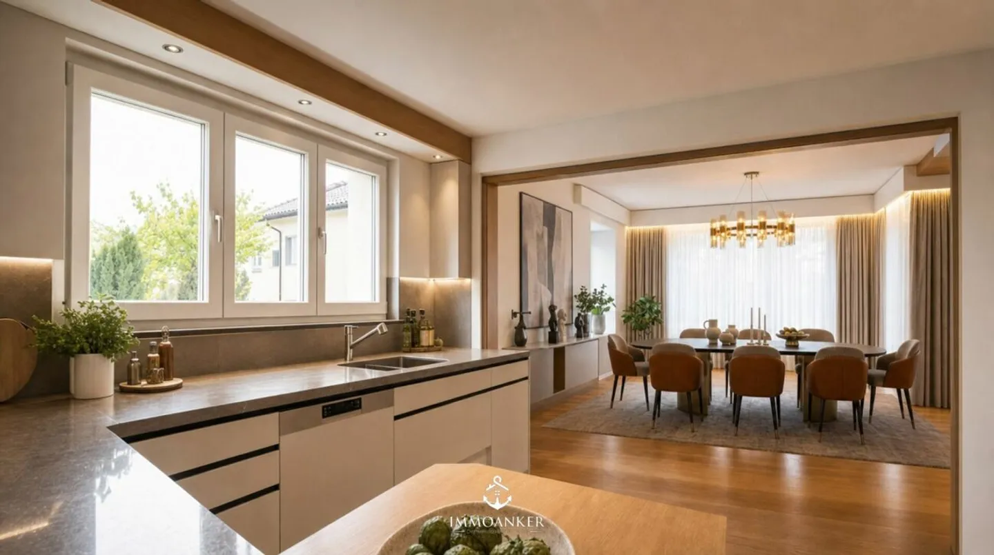 Affascinante casa unifamiliare di 7 stanze con giardino, terrazza e potenziale per appartamento indipendente a Uzwil - Foto 7 di 13