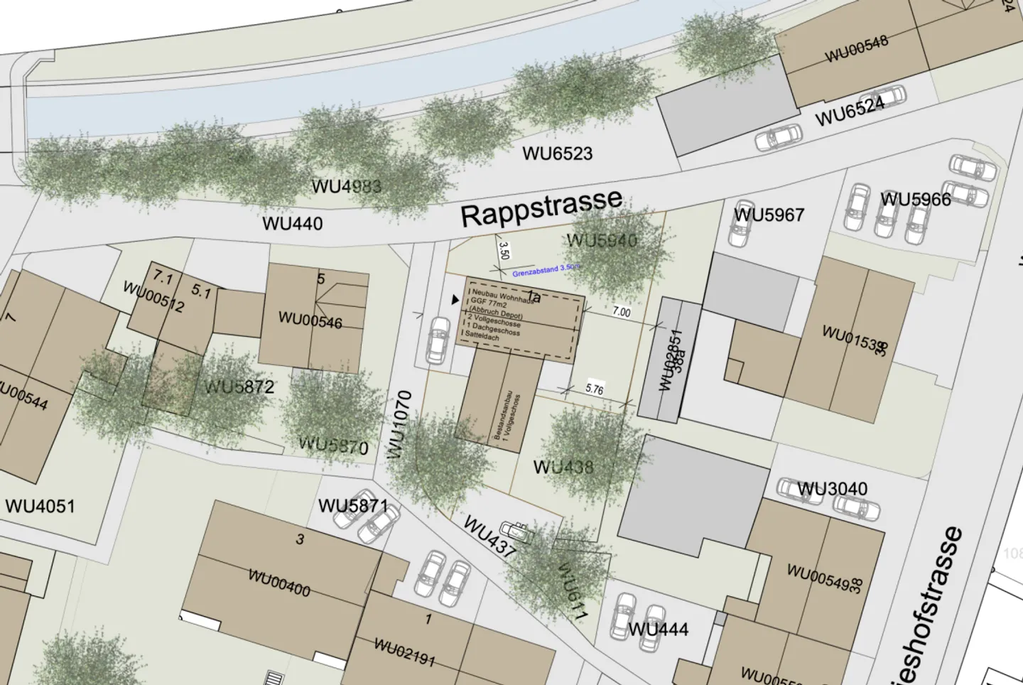 Terreno edificabile con oggetto da demolire a Winterthur - Foto 1 di 6
