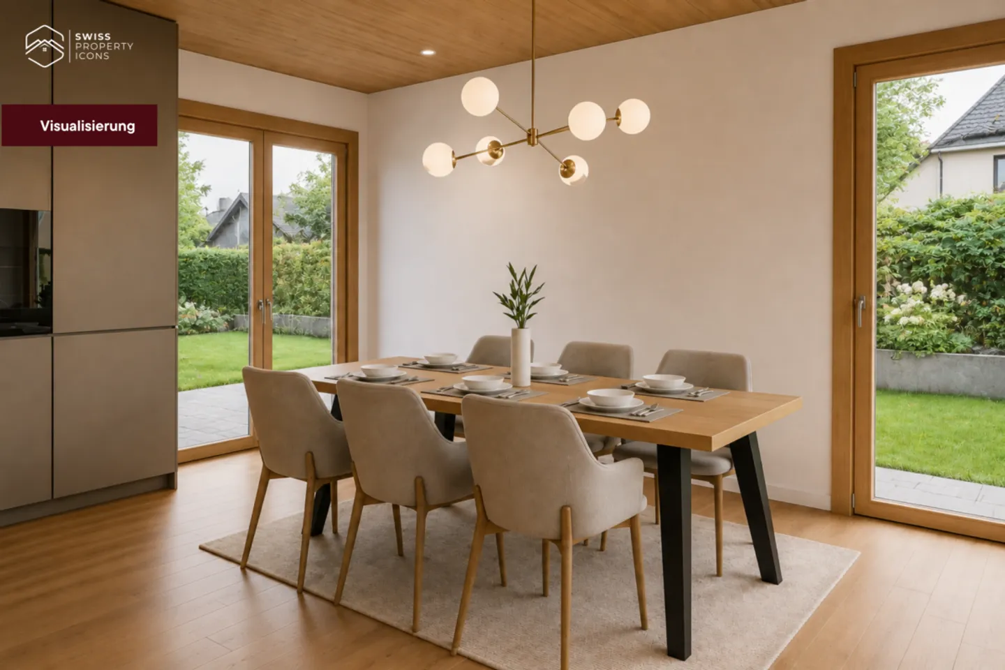 *RISERVATO* NUOVA COSTRUZIONE: Appartamento giardino "ROVERE" - Appartamenti nuovi da sogno nel centro di Koppigen - Foto 3 di 12