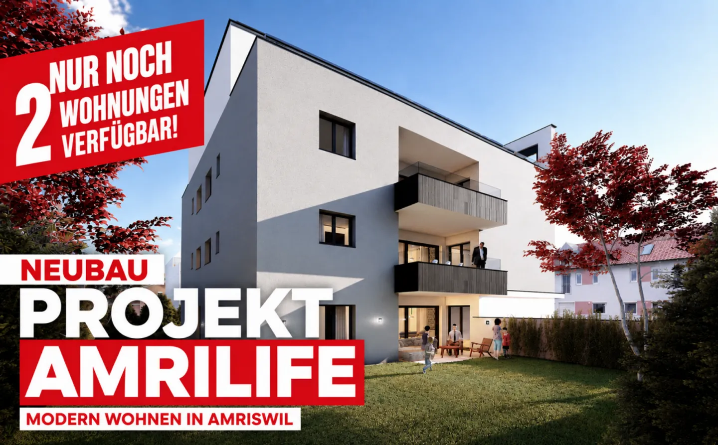 Vivere modernamente nel cuore di Amriswil - Nuovo edificio di 4,5 stanze - Foto 1 di 8