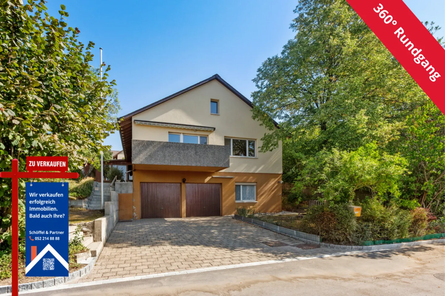 Grosszügiges 6½-Zimmer-Einfamilienhaus mit Doppelgarage - Photo 1 of 13
