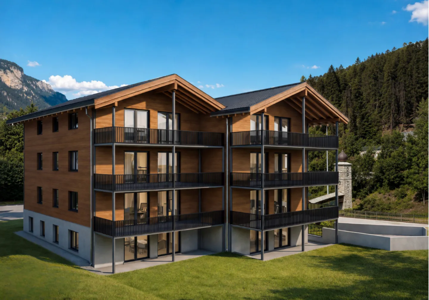 Affascinante casa plurifamiliare con 8 appartamenti moderni e stilosi di 4.5/5.5 stanze - Foto 1 di 13