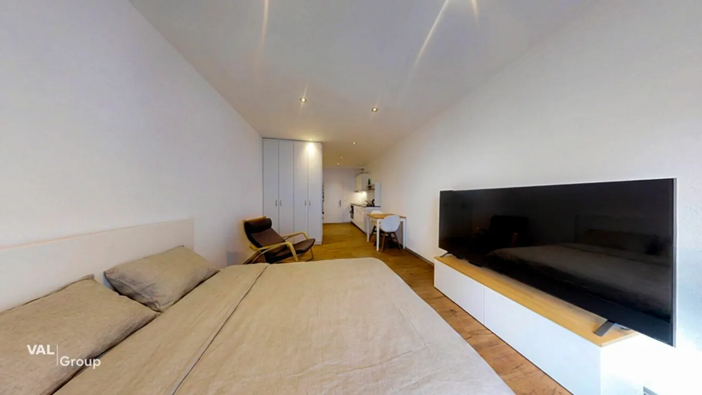 Modernes Studio in Visp - gepflegt, hell und an ruhiger Lage - Foto 1 di 5