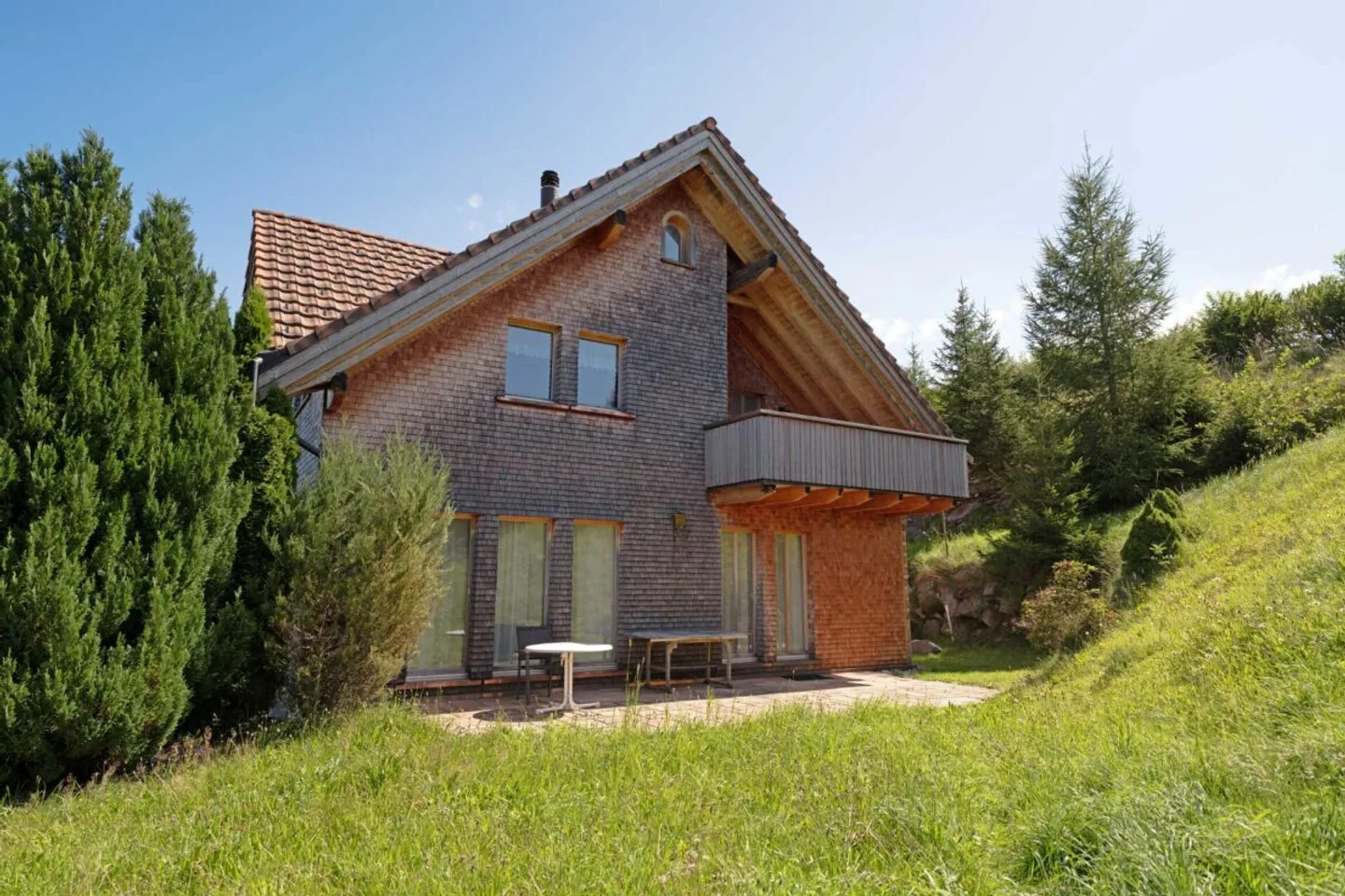 Maison en bois massif avec vue magnifique dans un endroit calme - Photo 13 sur 13
