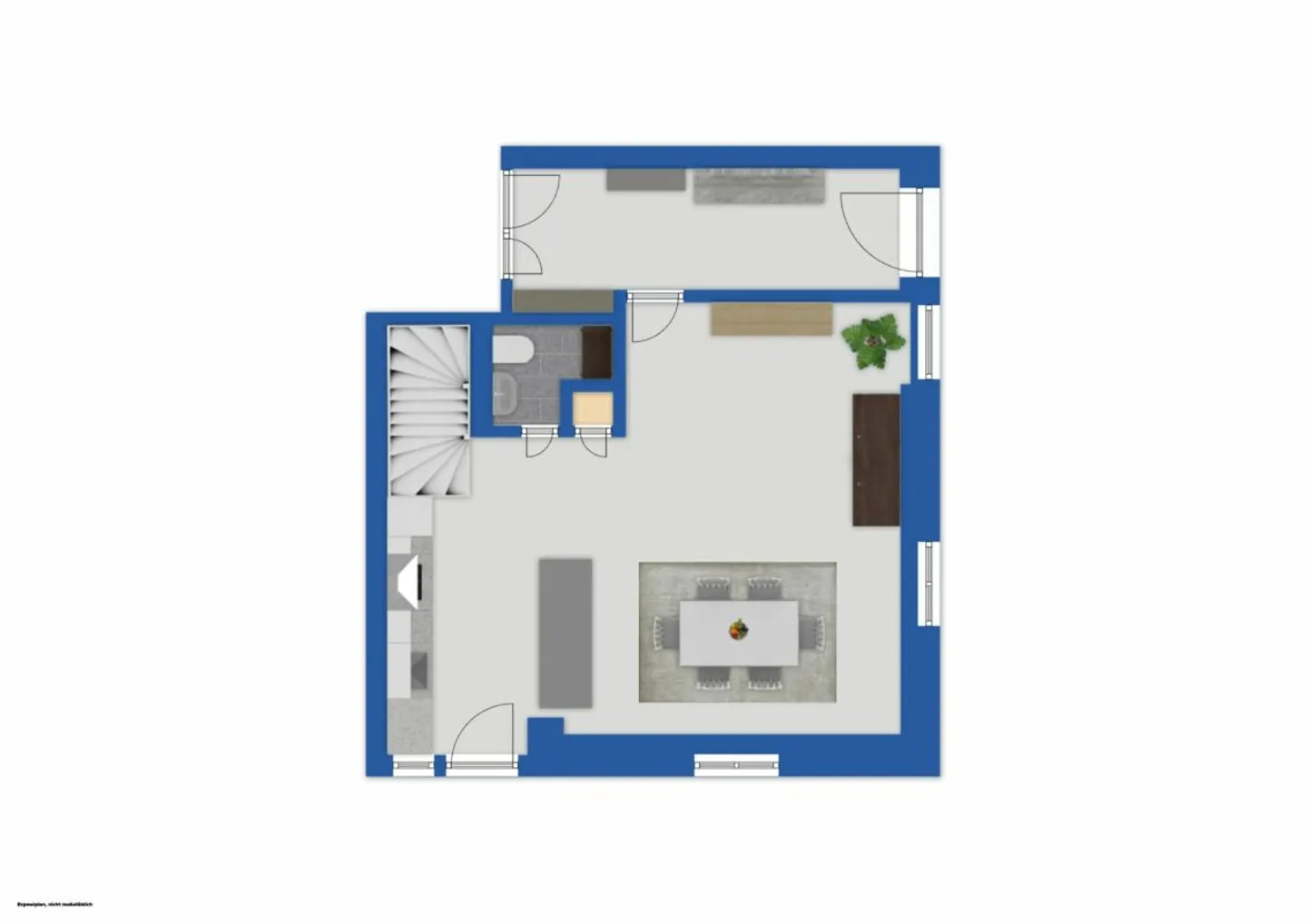 Affascinante casa a schiera di 7½ stanze con giardino separato - Foto 13 di 13