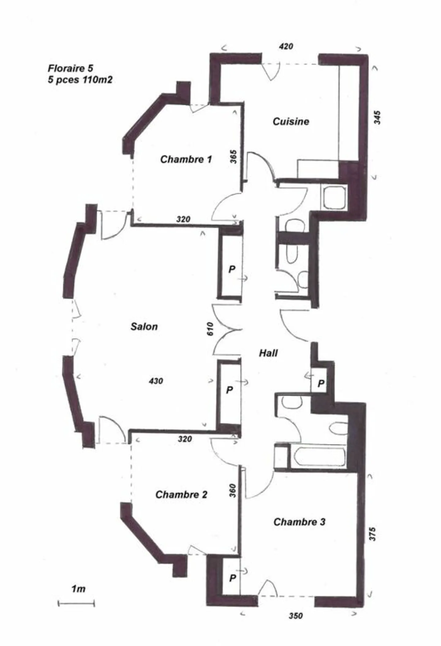 Appartement spacieux avec balcon - Photo 2 sur 2