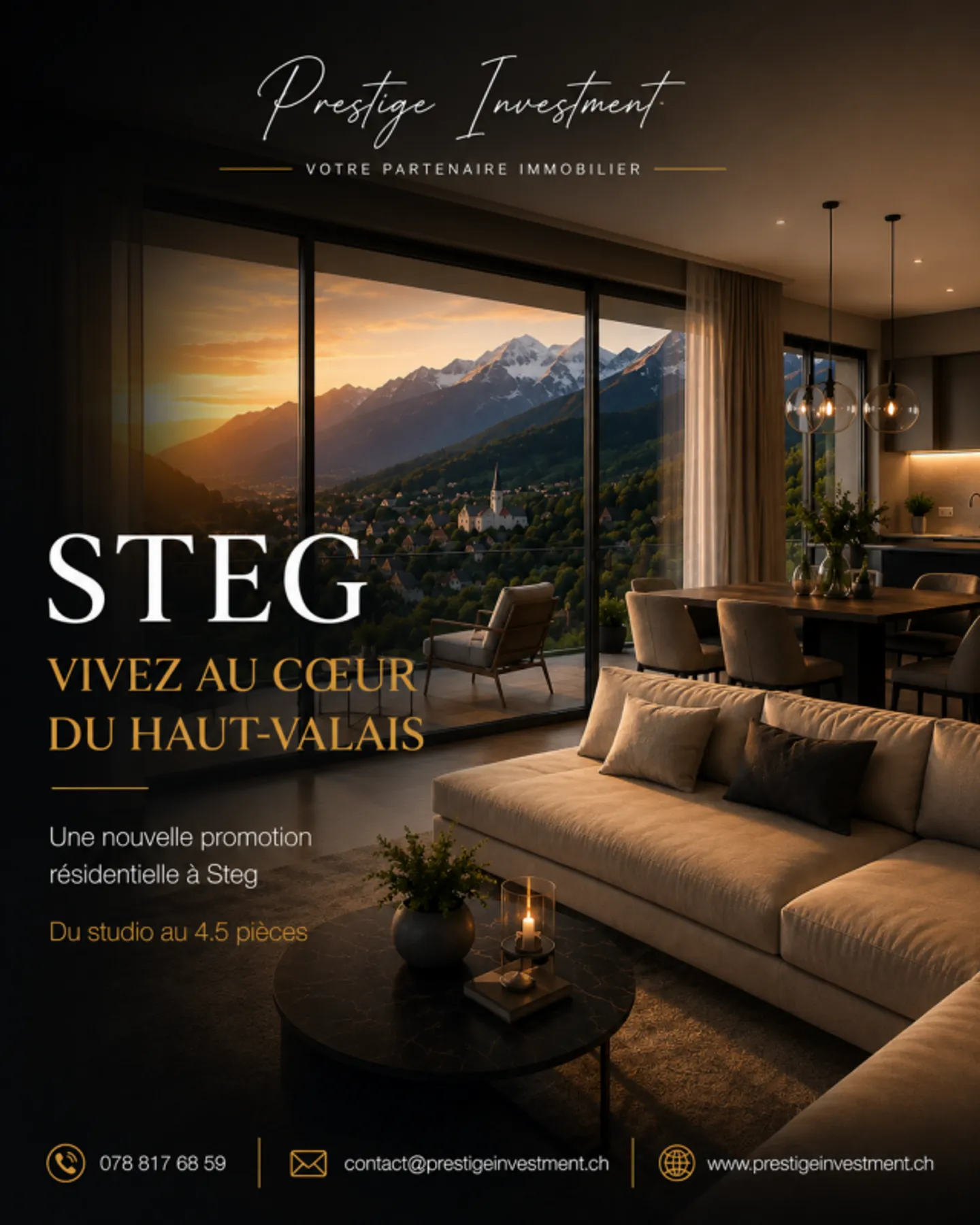Steg, un nuovo modo di vivere il Vallese. - Foto 1 di 1