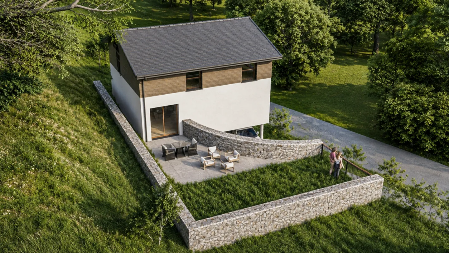 Villa indipendente nuova a Collombey-Muraz (Les Neyres) - Foto 6 di 13