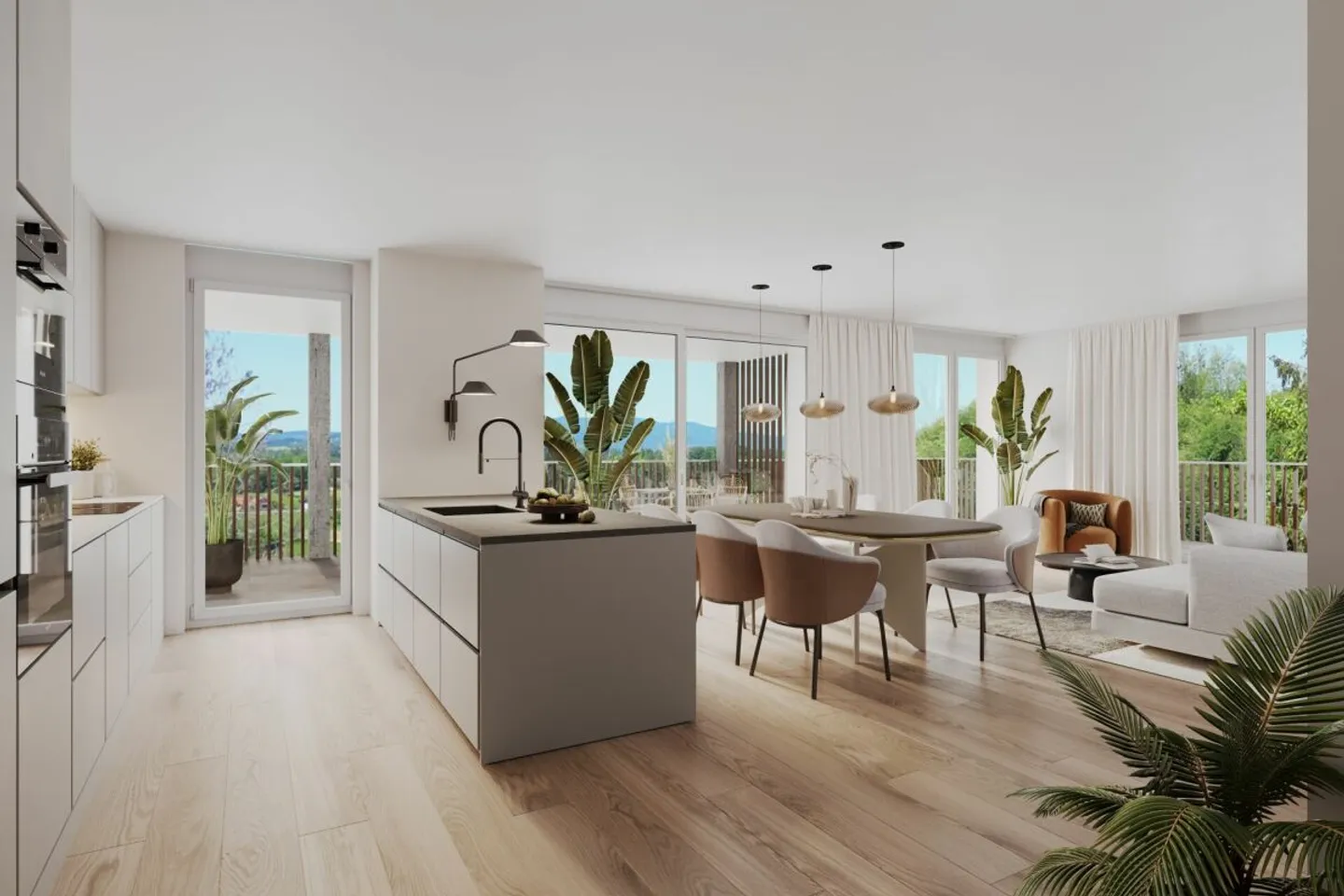 Ankommen und wohlfühlen - 4.5-Zimmer-Obergeschosswohnung mit 120 m² in ruhiger, grüner Umgebung - Foto 3 von 11