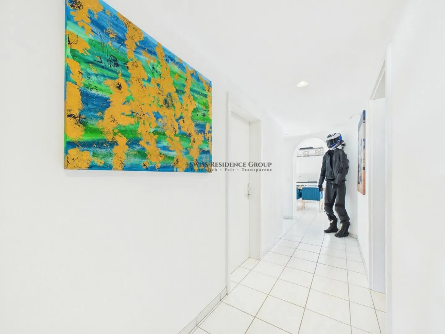 Vivre comme dans sa propre maison - Appartement de 4,5 pièces avec jardin ensoleillé - Photo 6 sur 13