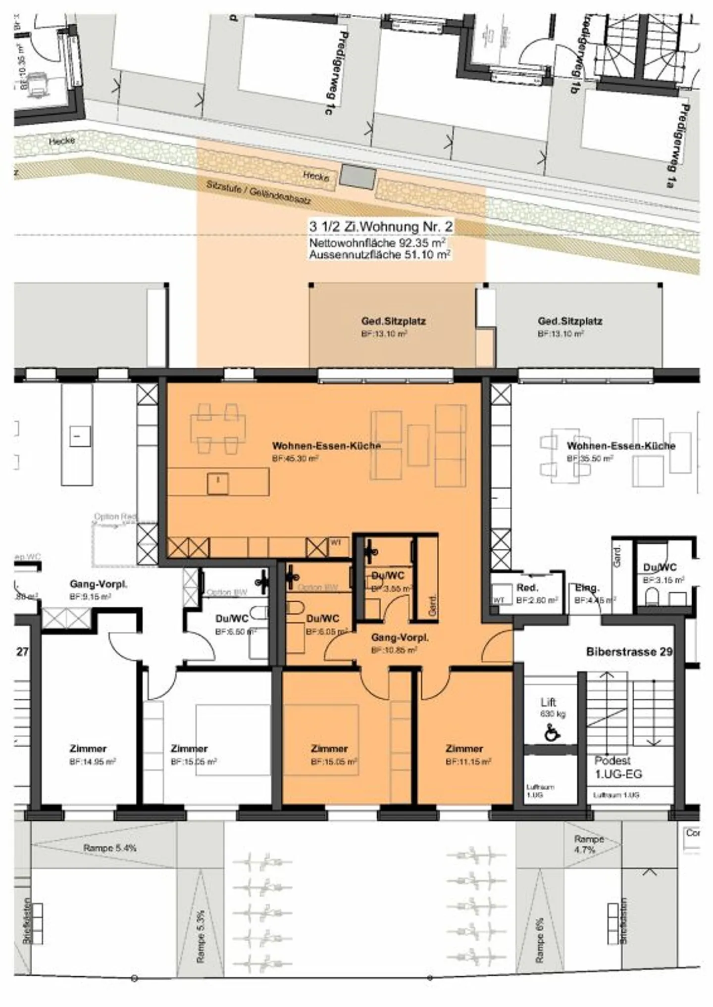 Moderne Wohnungen mit Balkonen - Foto 8 von 13