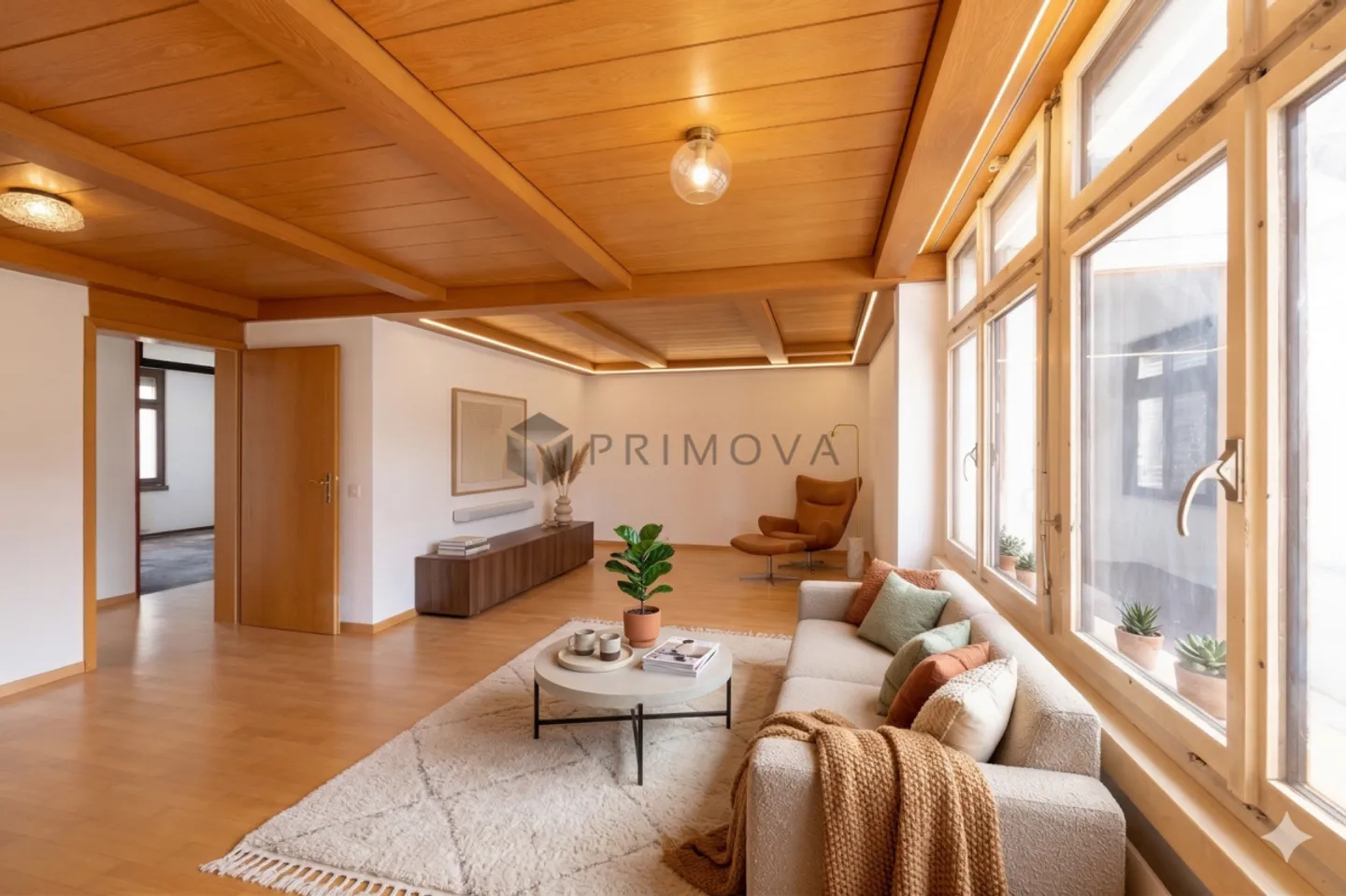 Sunny Penthouse Apartment in St. Margrethen at the Three Country Corner - Photo 3 of 13