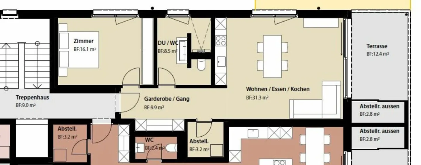 Living in the Green - 2.5-Room Apartment on the 2nd Floor - Photo 12 of 12