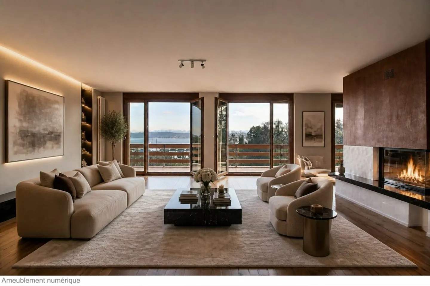 LUXURIÖSE WOHNUNG MIT SEEBLICK UND NAHE DEM HAFEN - Foto 1 von 13