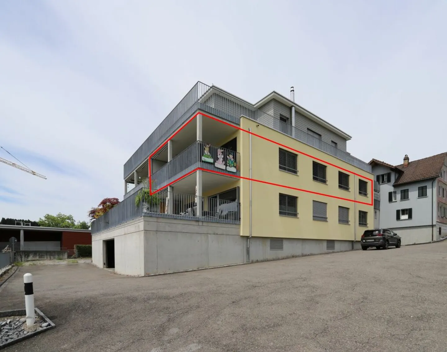 Modernes Apartment mit Terrasse - Foto 9 von 10