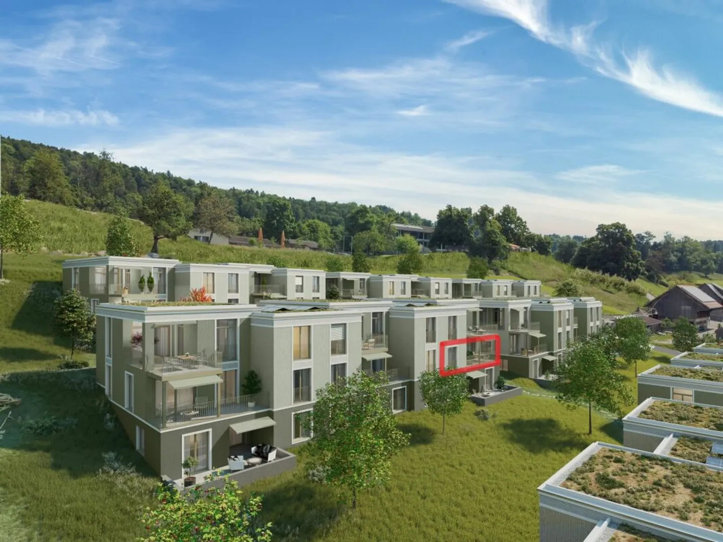 TILIA | Vivere con vista lago a 180° - Appartamento di 3,5 locali con 111 m2 NWF - Pronto per essere abitato dall'autunno 2026 - Foto 2 di 8