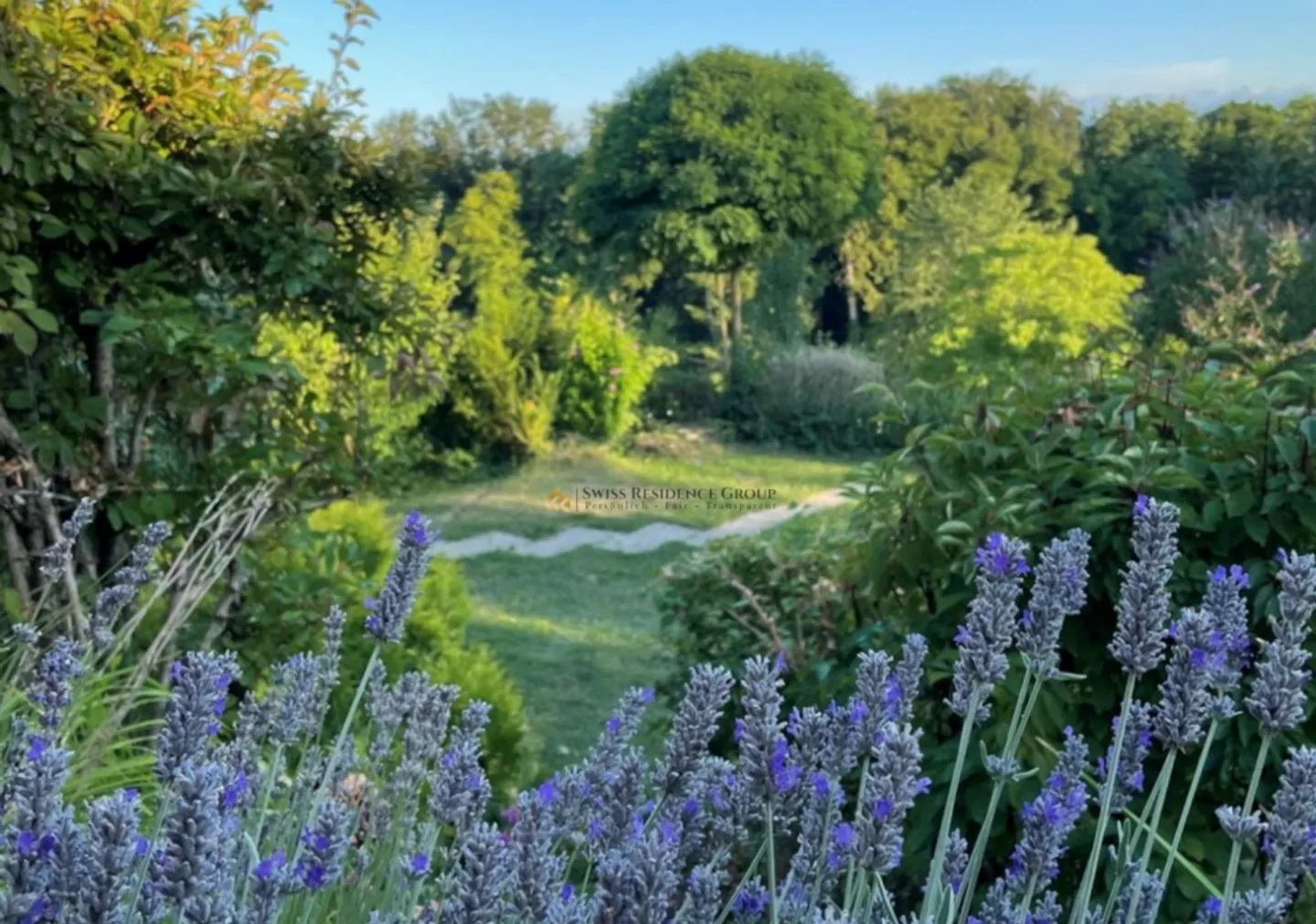View of the Alps in a southern slope location with a dream garden - Photo 13 of 13
