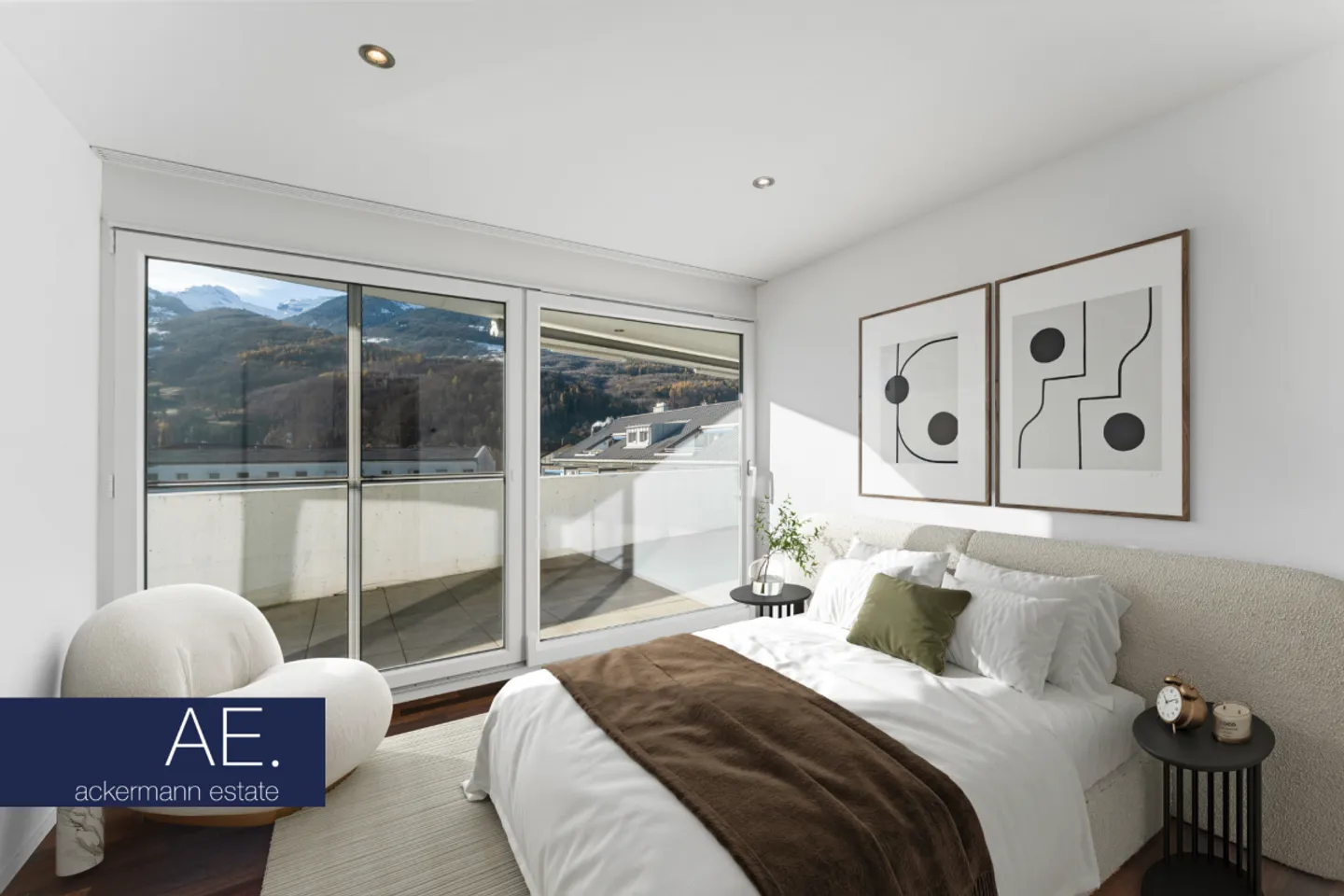 Exklusiv Wohnen - mit Weitblick über die Dächer von Buchs - Foto 8 von 13