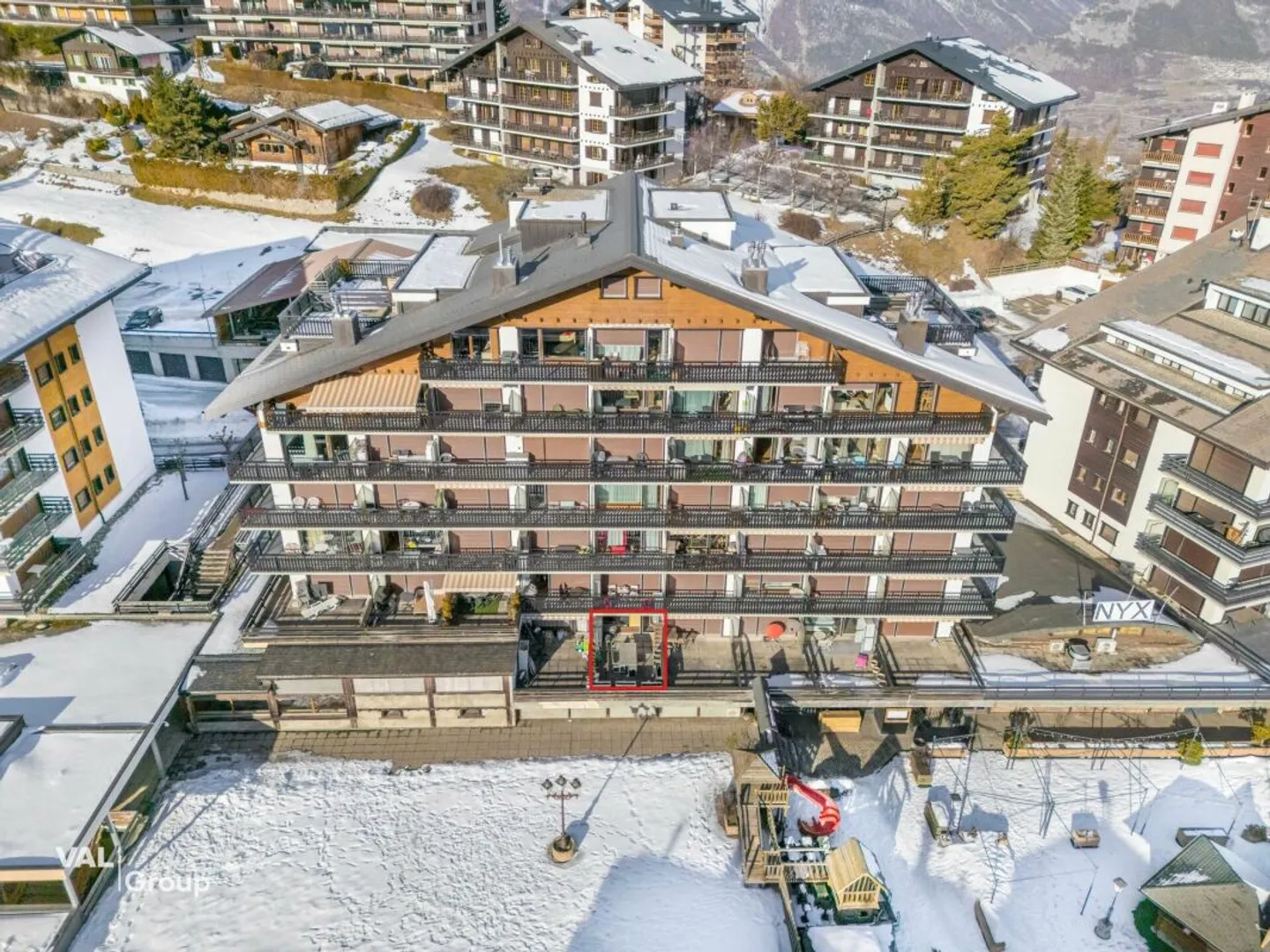 Charmantes Studio mit Terrasse im Herzen von Nendaz - Foto 1 von 8