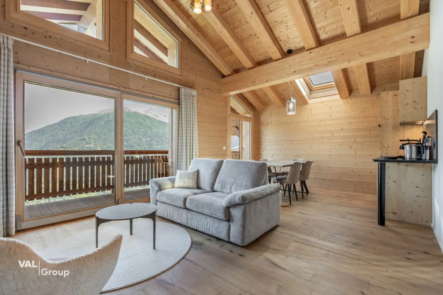 Penthouse 4.5 Zimmer Ski-in/Ski-out im Herzen der 4 Täler - Foto 4 von 13